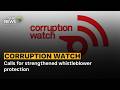 Calls for strengthened whistleblower protection