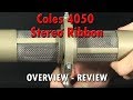 Coles 4050 Detachable Stereo Pair Of Passive Ribbon Microphones - Overview