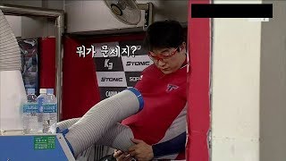 [깨알크보] 무더위 속 더그아웃에서 생긴 일