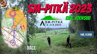 🗺️🌲Finnish Championships in Long Distance 2023 H40 | 📹Headcam orienteering