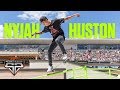 Nyjah Huston demonstrates the physics of skateboarding | Sport Science | ESPN Archives
