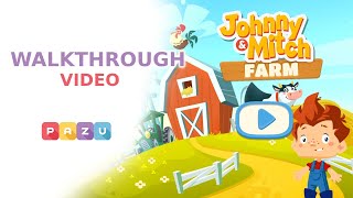 Kids farming game 🐄 puzzles & matching games  🐑 Walkthrough