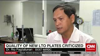 Quality of new LTO plates criticized