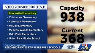 Orange County begins rezoning process for seven under-capacity schools