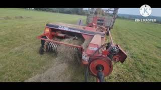 Making hay in my Retirement at 62 years old Case/International 440 baler