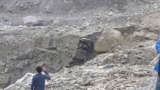 Massive Himalaya Rock Fall. must watch