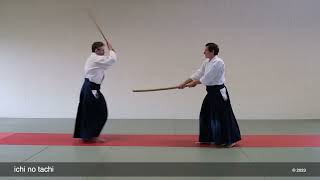 Bokken kumitachi ichi no tachi