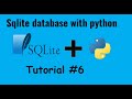 SQLite databases with python | Update values from a table | Tutorial 6