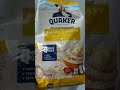 SATISFYING YUMMY QUAKER INSTANT OATMEAL BANANA🍌 & HONEY🍯FLAVOR #asmr #viral #shorts #hazels.channel