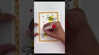 DIY Valentine’s Day card #greeting cardcraft #papercraft #shorts #valentinesdaygift