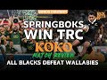 Springboks win the 2024 TRC at home and the All Blacks sweep up the Bledisloe Cup.