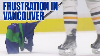 Reactions To Vancouver Canucks Jersey Thrown On Ice