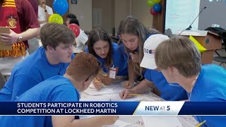 Celebrating Engineering Week with STEM students at Lockheed Martin
