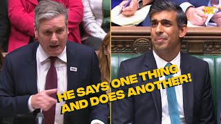 Keir Starmer accuses Rishi Sunak of "funnelling" funds out of deprived areas
