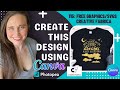 Use Free Graphics And SVGs From Creative Fabrica To Create Original POD Designs On Canva