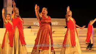 Neelam Chaudhary's Ninaad team performs Kathak: Khajuraho Dance Festival 2018 - Part 4