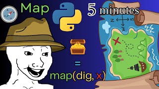 Learn map function of Python in 5 minutes!