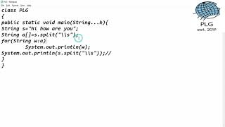 #26 split method in string class in java[HINDI]