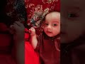 Grabbing Mum's hair #youtubeshorts #babyshorts #shazim #shorts