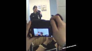 [fancam] 141116 SHINee at Pudong Int Airport, Shanghai