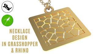 Parametric Necklace Design in Grasshopper 3d Rhino