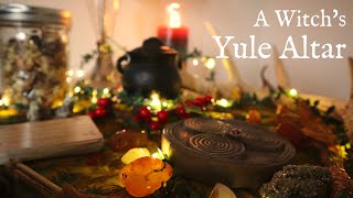 A Witch’s Yule Altar 🎄 Winter Solstice Altar Tour in 2020