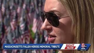 Solemn rededication ceremony at Massachusetts Fallen Heroes Memorial