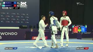 311 R64 Men  58kg ALG MEDJAHED S E  KAZ ABABAKIROV S