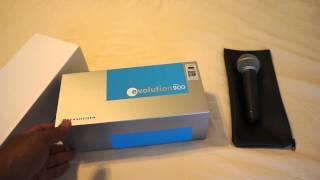 Sennheiser e945 unboxing and compare with SM58