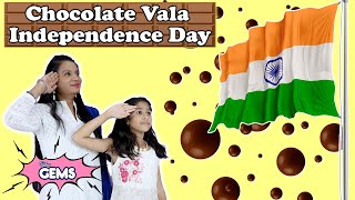 Pari Ka Chocolate Vala Independence Day | Pari Making #ColourfulTomorrow Art With Cadbury Gems