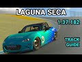 Track Guide Laguna Seca Mazda MX5 iRacing