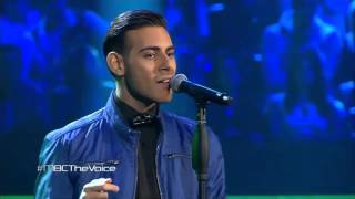 #MBCTheVoice - عمر دين   - Can’t Feel My Face  - مرحلة العروض المباشرة