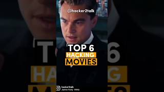 Top 6 Hacking  movies#hollywood#shorts#shortvideo