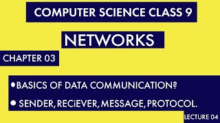 Basics of Data Communication? Sender, Receiver, Message, Protocol |@profmuhammadshafiq