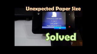 Unexpected paper size Hp laserjet 400/401 FULL BANGLA