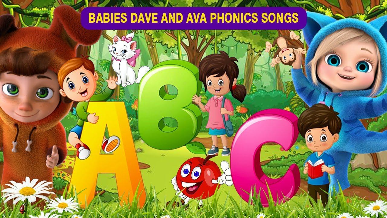 ABC Phonics Song | Bob The Train | Abc Kids Tv | Dave And Ava | Nursery Rhymes | Toddlers ...