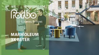 Marmoleum Topshield Pro - 3x beter | Forbo Flooring NL