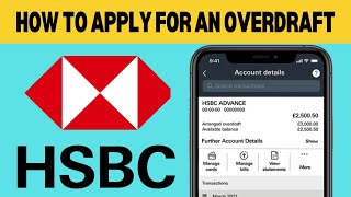 How To Apply For Overdraft On HSBC App (2026)