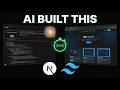 I Let AI Build a Portfolio Site in 5 Minutes (Next.js + Tailwind)