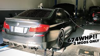 DME STAGE 2 M5 MAKES 674WHP and 660 TORQUE