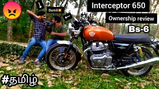 Royal Enfield interceptor 650 ownership review | Tamil | Bs-6 |