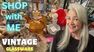 Shop With Me |Vintage Glassware | Fantastic Finds