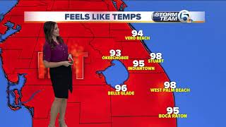 South Florida weather 8/24/18 -noon report