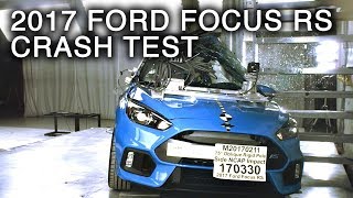 2017 Ford Focus RS Pole Crash Test