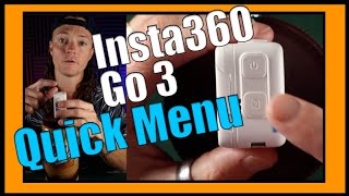Insta360 Go 3 TUTORIAL: Quick Button Set Up (Use your Go 3 Faster)