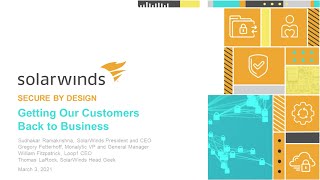 Secure by Design | Getting Our Customers Back to Business