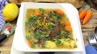 I have never eaten such a delicious beef soup