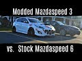 Last Drive in the Mazdaspeed 3 ft. Mazdaspeed 6 Race!