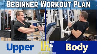 Beginners Upper Body Workout Program @ Platinum Health & Fitness Gym