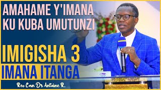 Amahame y'Imana ku kuba umutunzi/Imigisha 3  Imana itanga iyo wayubahishije ubutunzi bwawe